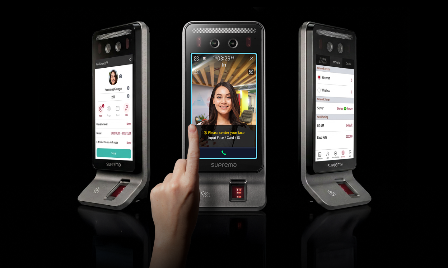 Interactive 7" touch display