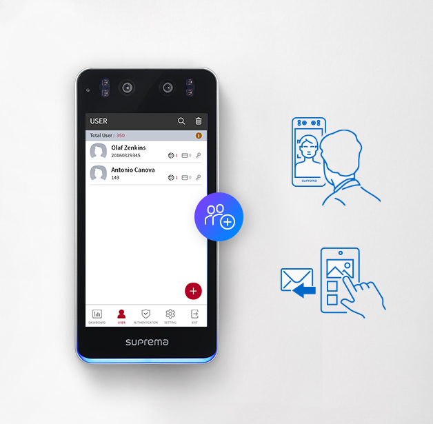 Self-enrolment in seconds
